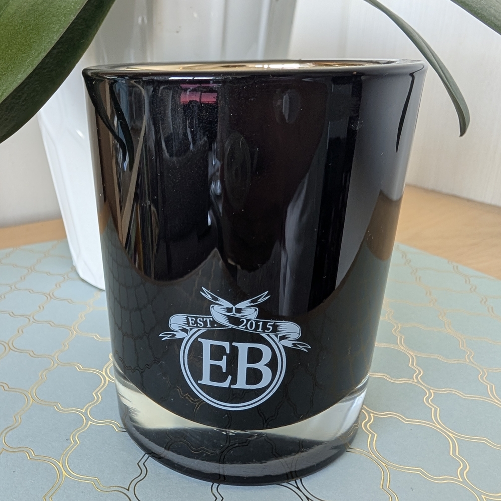 Black EB Florals Luxury Candle